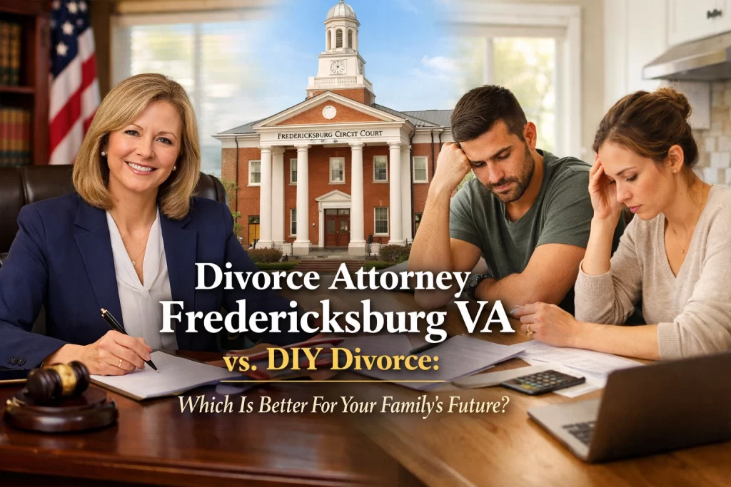Divorce Attorney Fredericksburg VA vs. DIY Divorce: Which Is Better For Your Familys Future?