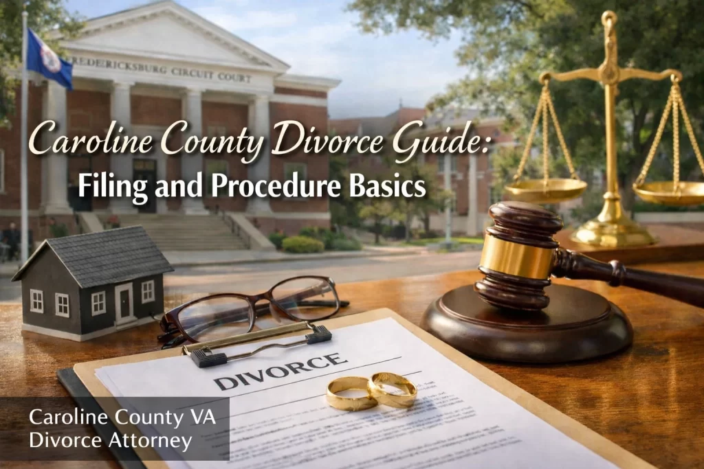Caroline County VA Divorce Attorney Guide: What to Expect When Filing in Bowling Green