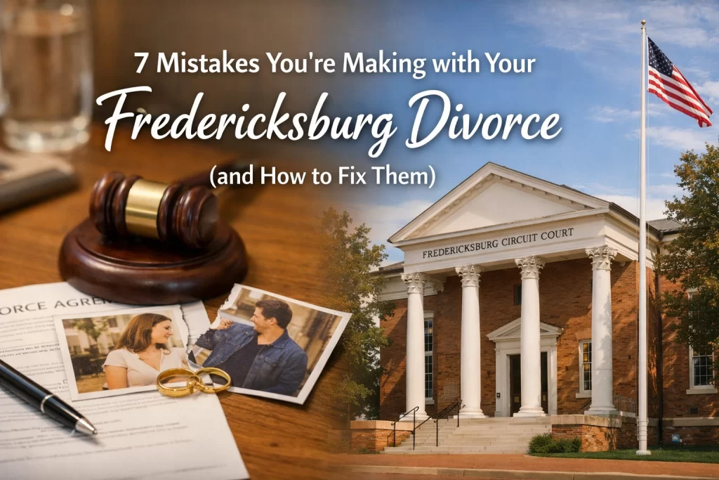 7 Mistakes Youre Making with Your Fredericksburg Divorce (and How to Fix Them)