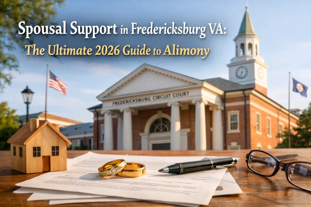 Spousal Support in Fredericksburg VA: The Ultimate 2026 Guide to Alimony