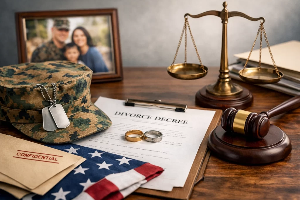 Divorce attorney MCB Quantico Virginia
