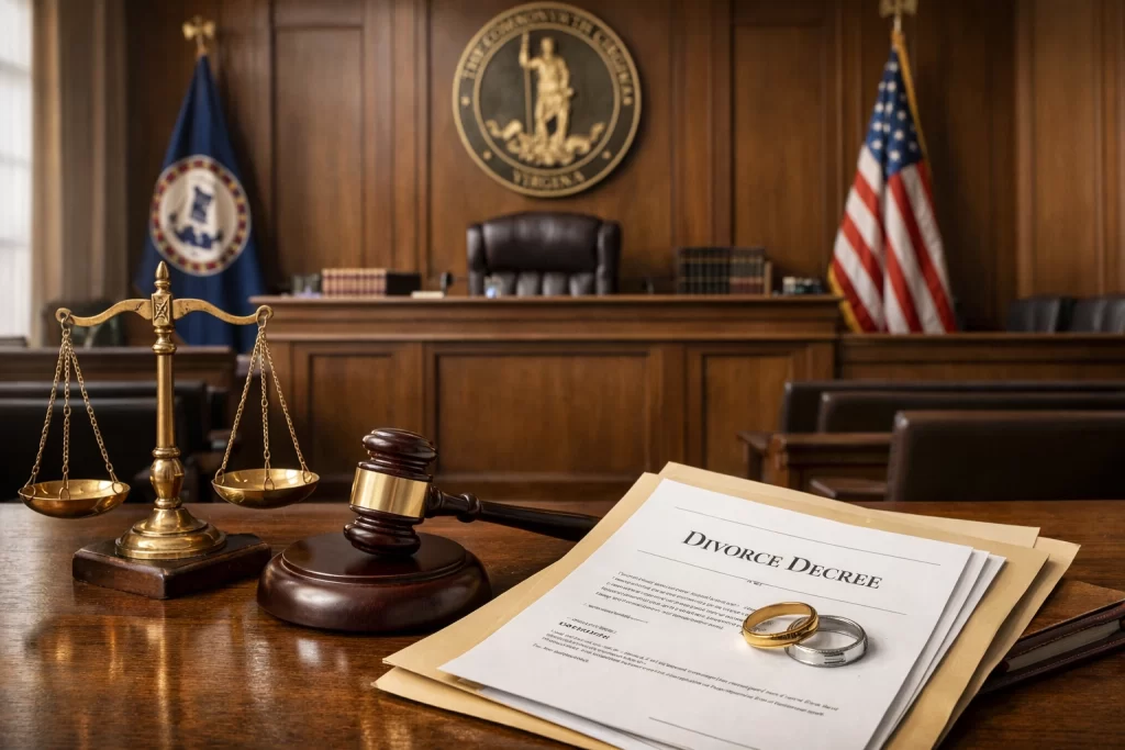 Divorce attorney King George County Virginia
