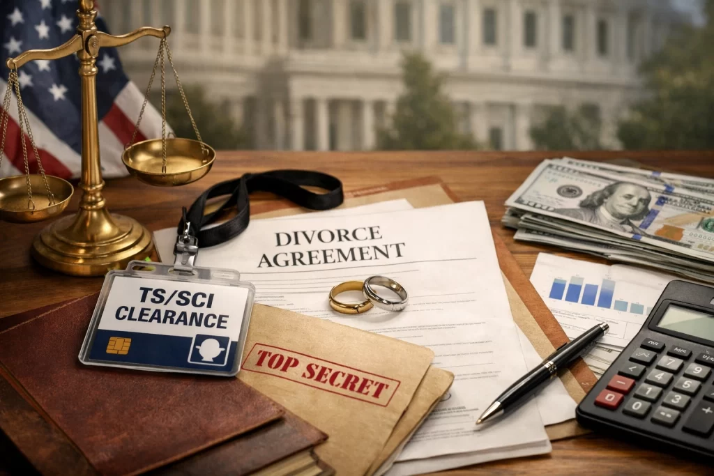 Security clearance divorce Virginia