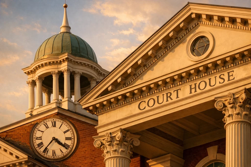 Boutique law firm vs large firm for Virginia divorce — attorney at desk