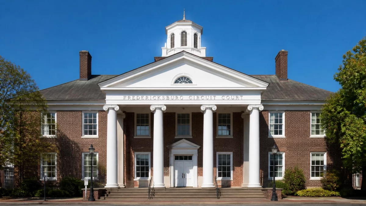 Fredericksburg Circuit Court exterior building