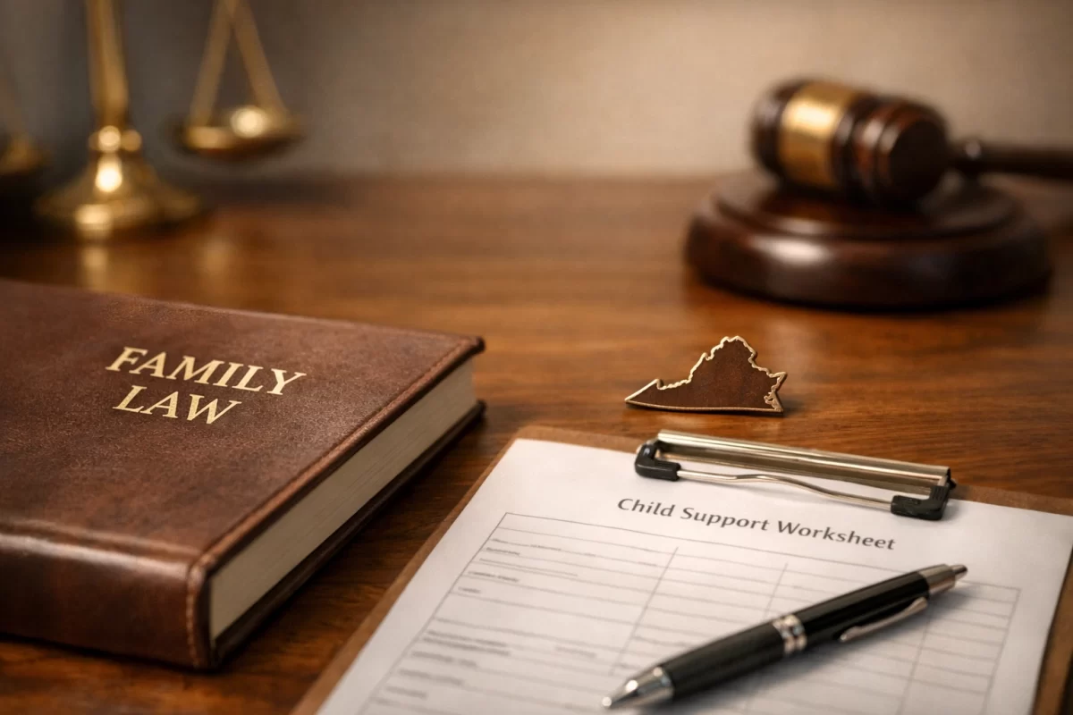 Virginia child support guidelines 2026 overview for Fredericksburg and Stafford parents